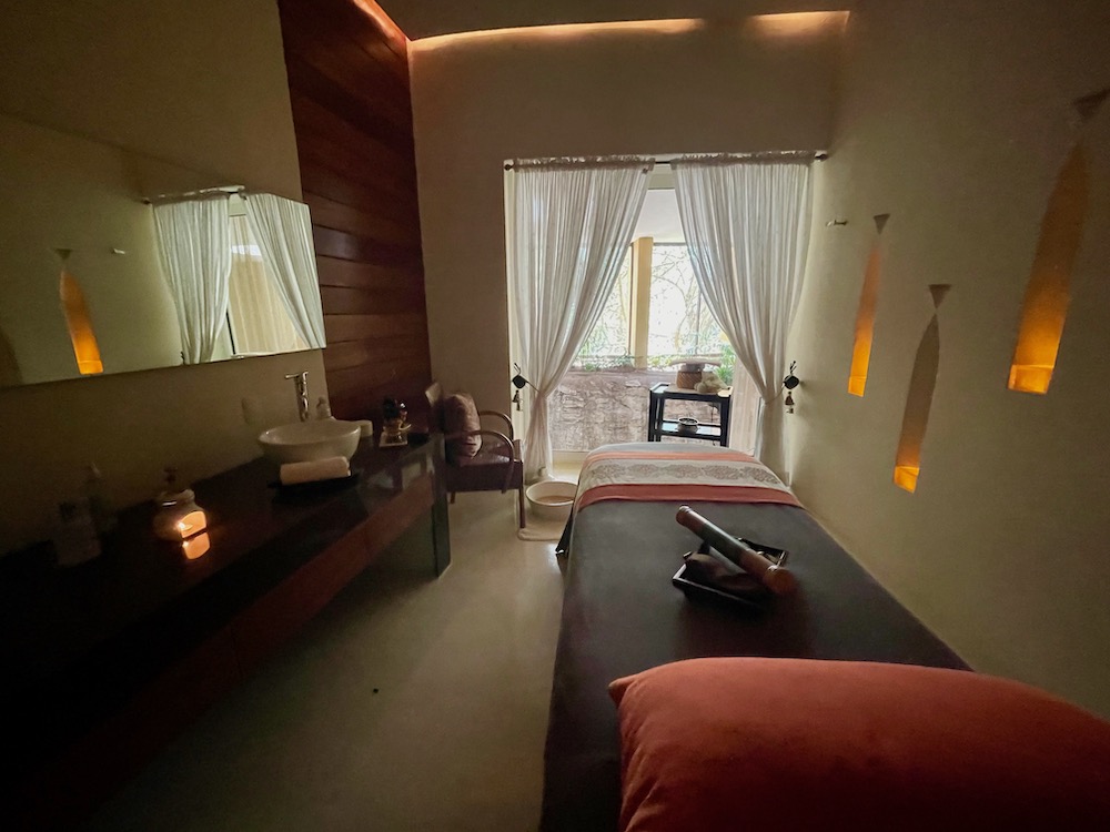 massage room at Grand Velas Riviera Maya Mexico