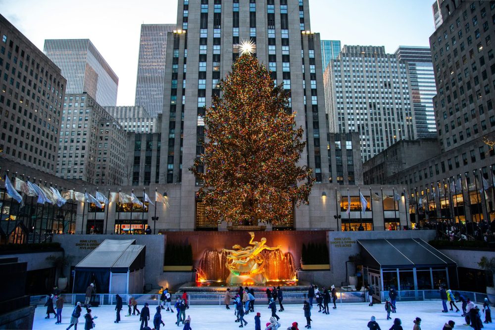 Rockefeller center during winter is pure magic