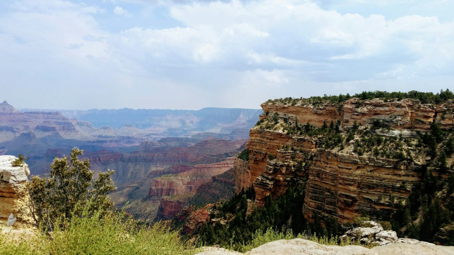 South Rim of the Grand Canyon. National Parks in the US.