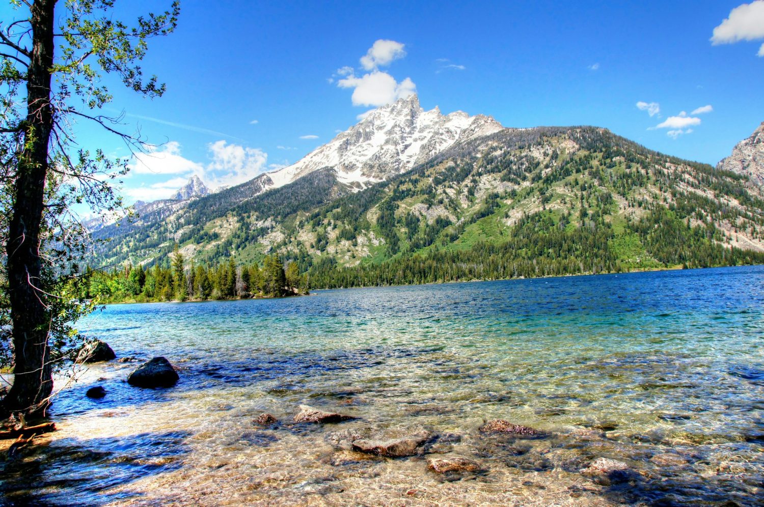 Jenny Lake at Grand Teton National Park. best national parks in the US.