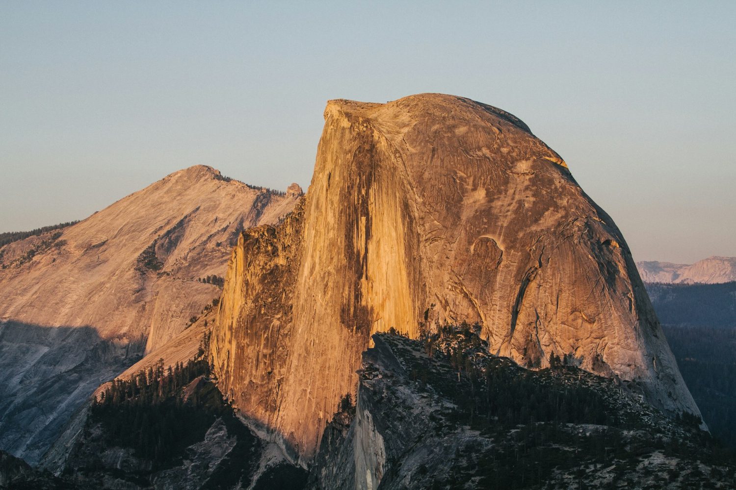 Picture of the Half Dome in One of the top 20 National Parks in the US