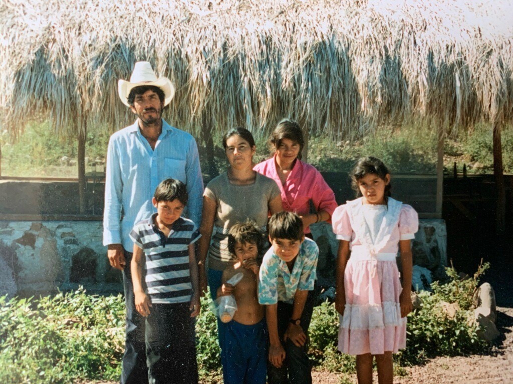 A family of seven, the Romero family