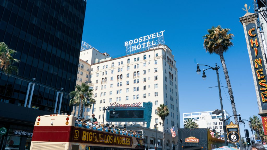 Roosevelt Hotel in LA is a popular hotel for celebs and ghosts