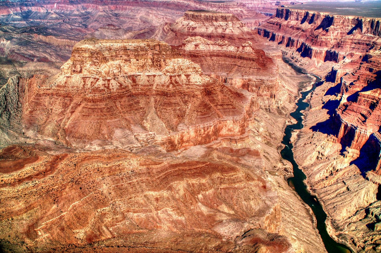 View of the Grand Canyon from a helicopter. things to do in Las Vegas with teens.
