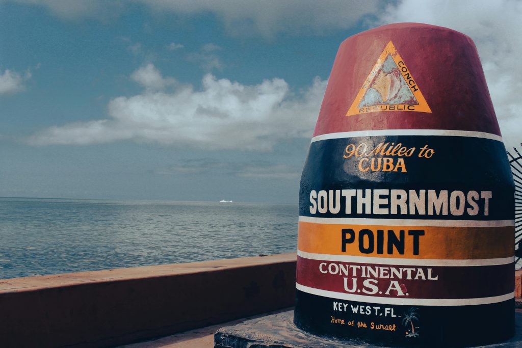Key West's most southern point.