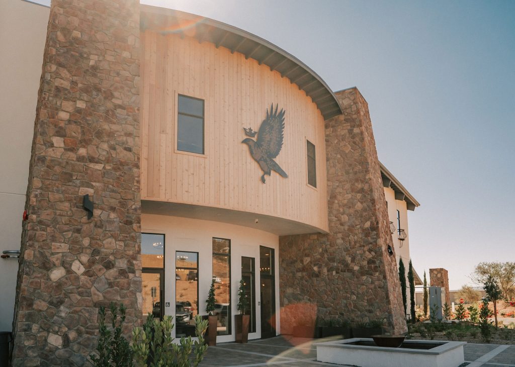 building of Altisima Winery in Temecula Valley