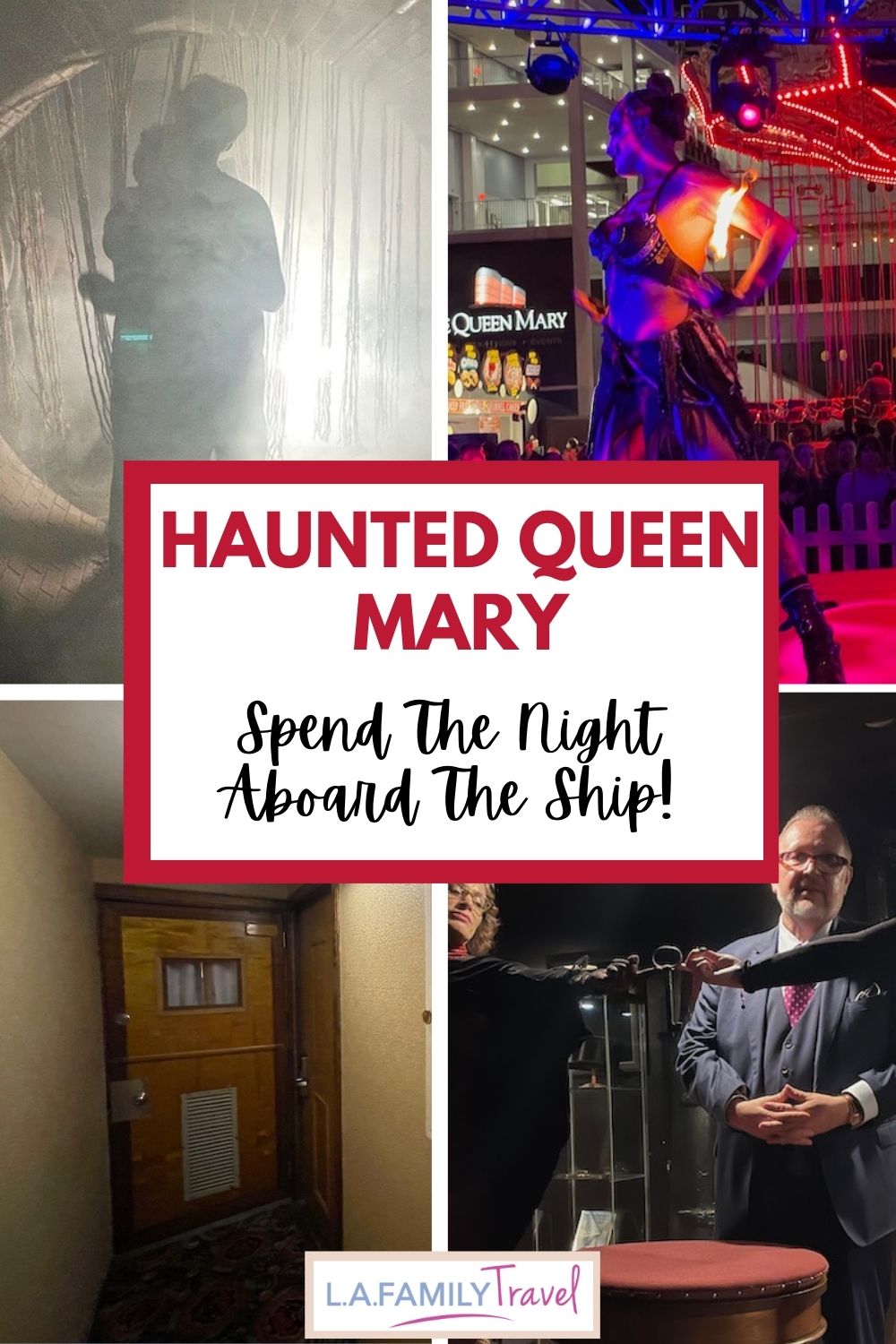 HAUNTED QUEEN MARY PIN