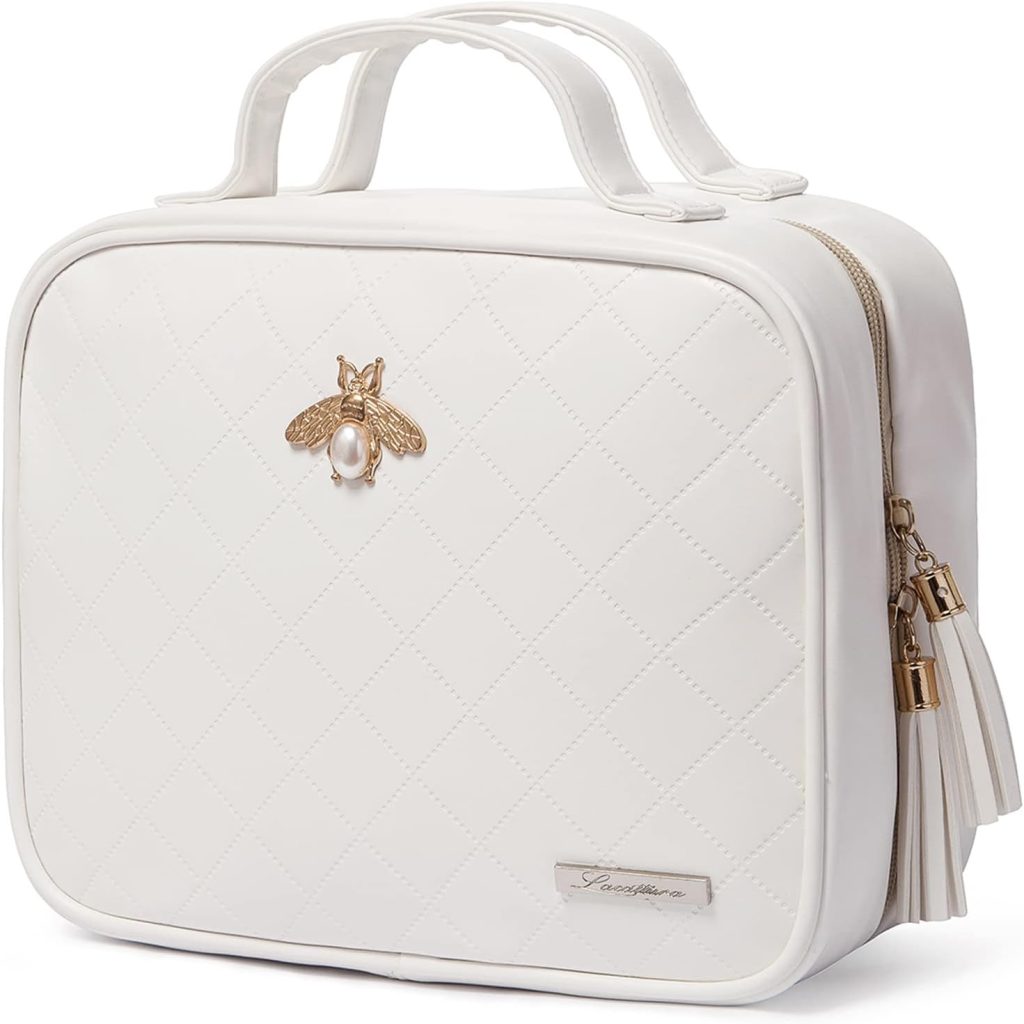 square white toiletry bag