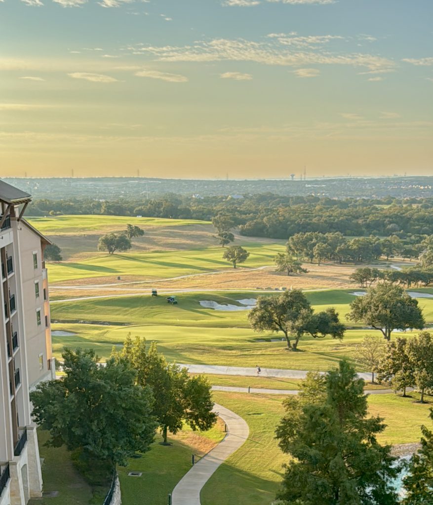 View of San Antonio Hill Country from the JW Marriott Hill Country Resort and Spa