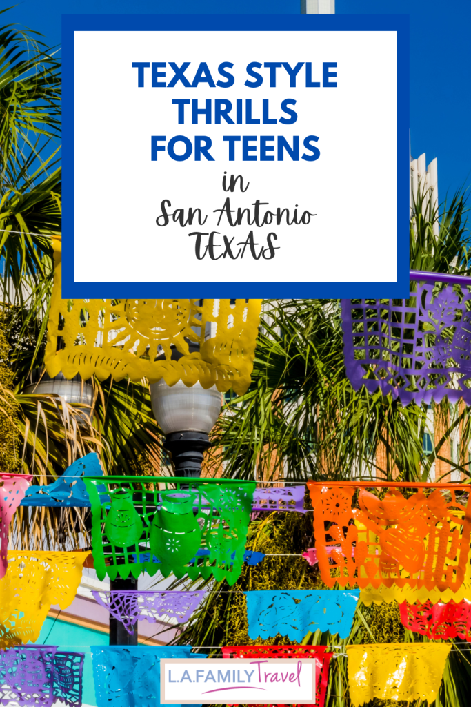 Texas style thrills for teens in San Antonio Texas. Fiesta time!