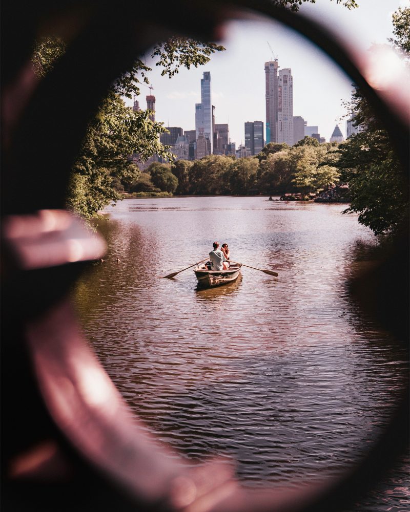 Central Park boat ride