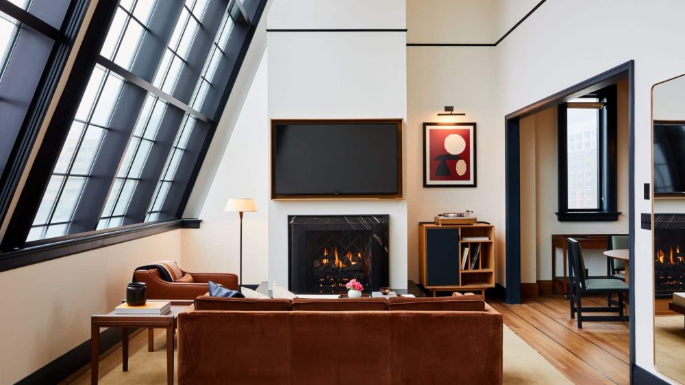 room at shinola in detroit