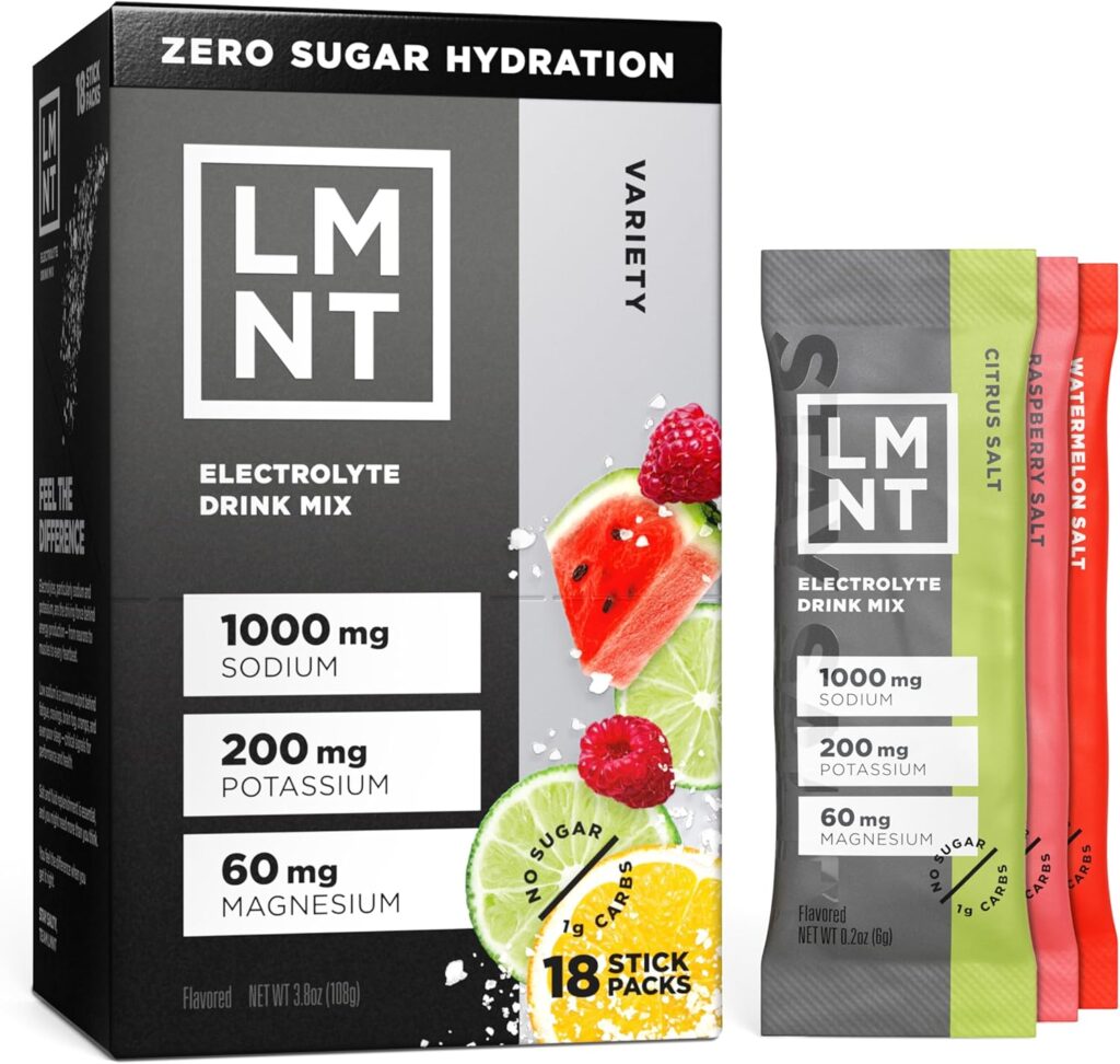 LMNT travel drink pouches