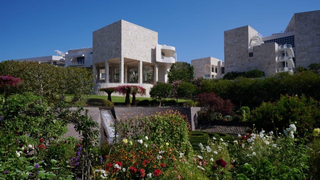 Getty garden