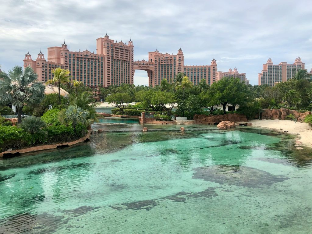 exterior shot of Atlantis Bahamas