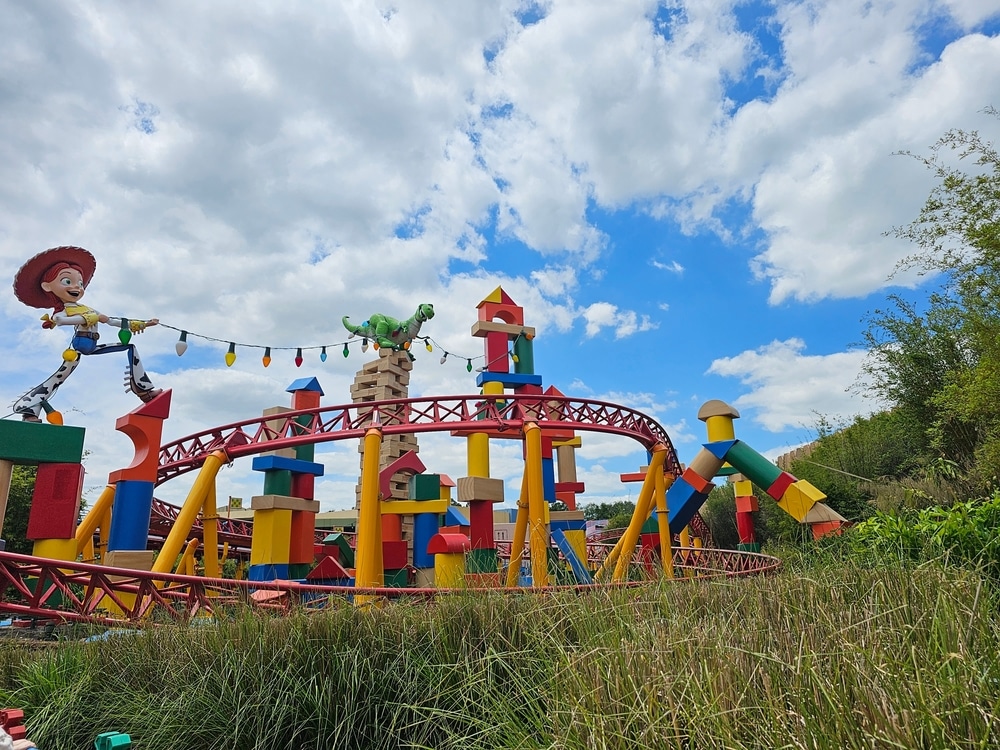 Slinky Dog Roller Coaster