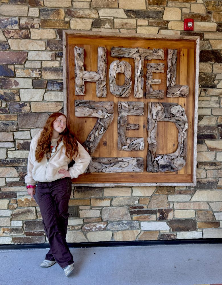 Girl at Hotel Zed