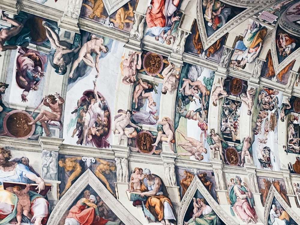 Sistine Chapel during private guided tour vatican city