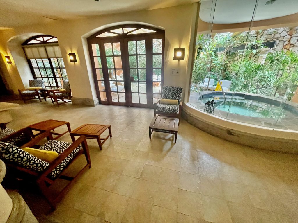 Cactus Spa hot tub at Hacienda del Mar