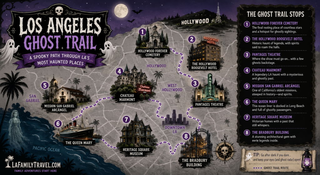 ghost trail map of Los Angeles