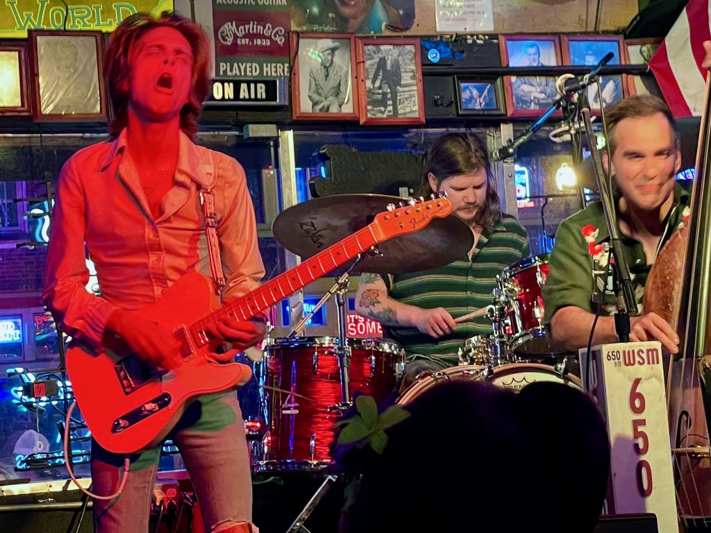 musicians on guitar and drums