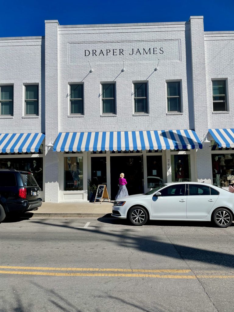 exterior Draper James shop