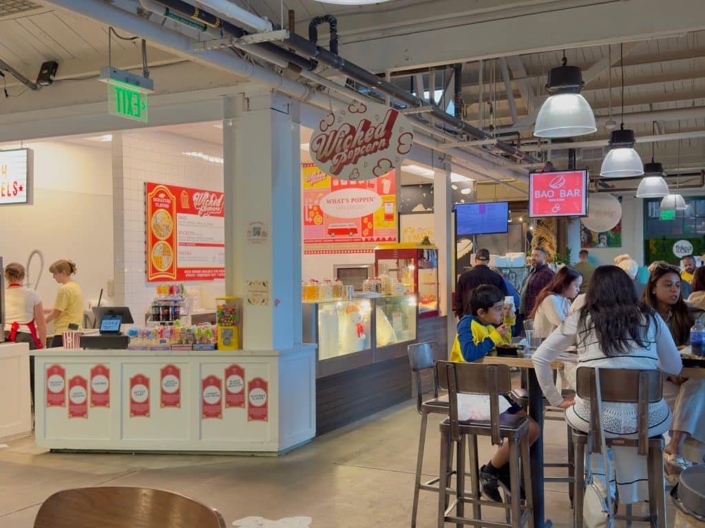 Wicked Popcorn, one of the many treats at the Liberty Public Market.