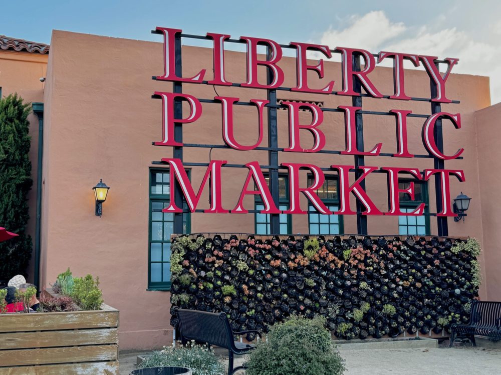 The Liberty Public Market in San Diego is full of amazing food!