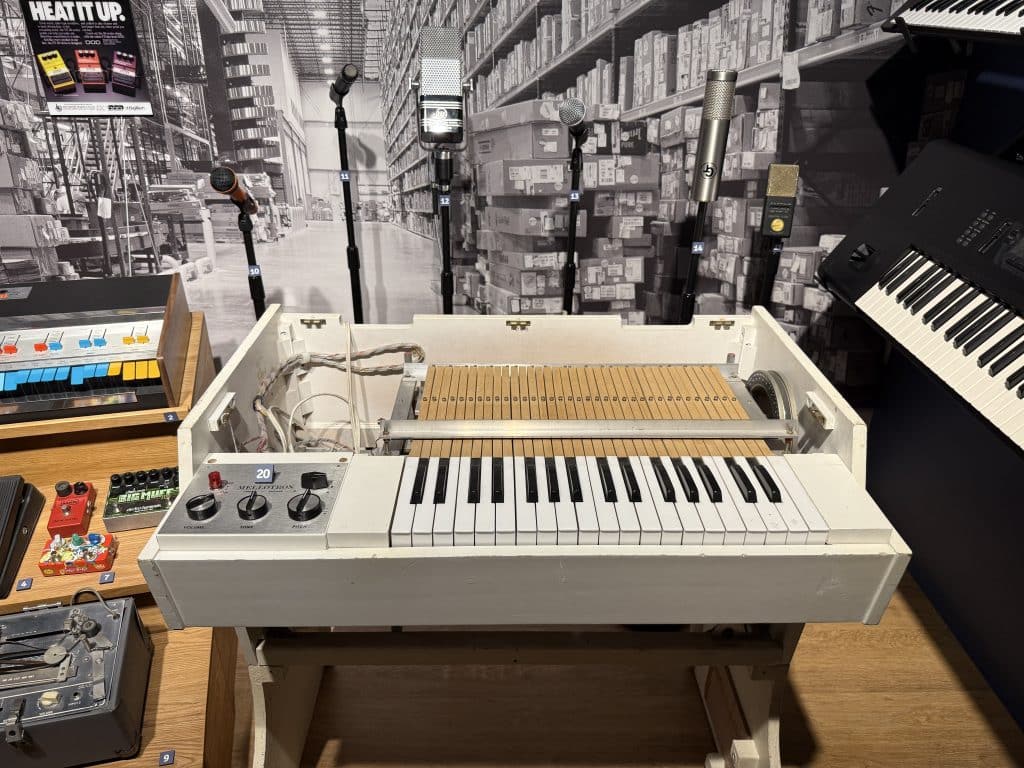 Museum of Making Music goes beyond the history; it's electric! Even the keyboards!