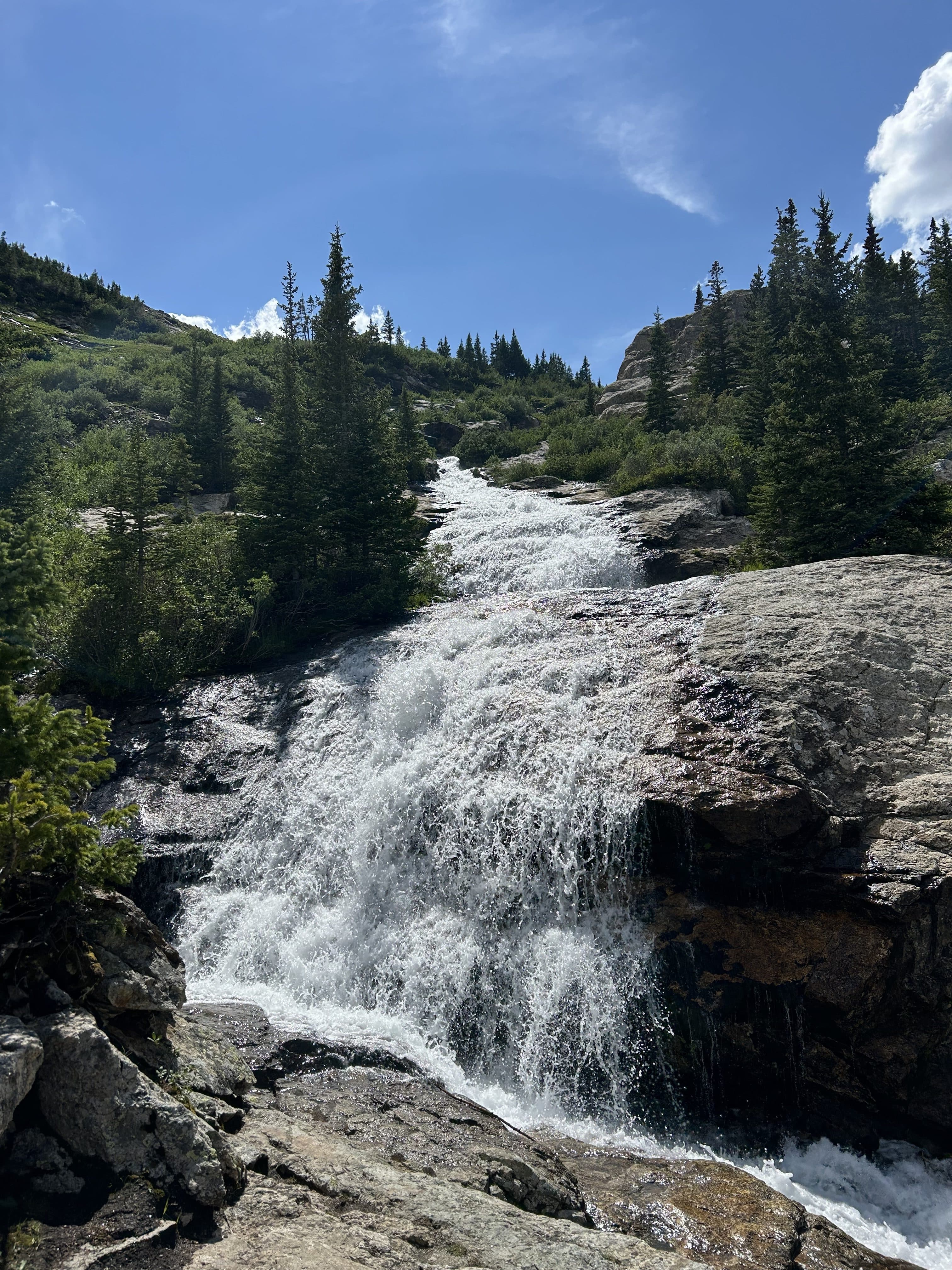 Waterfall - Summer activities in Breckenridge.