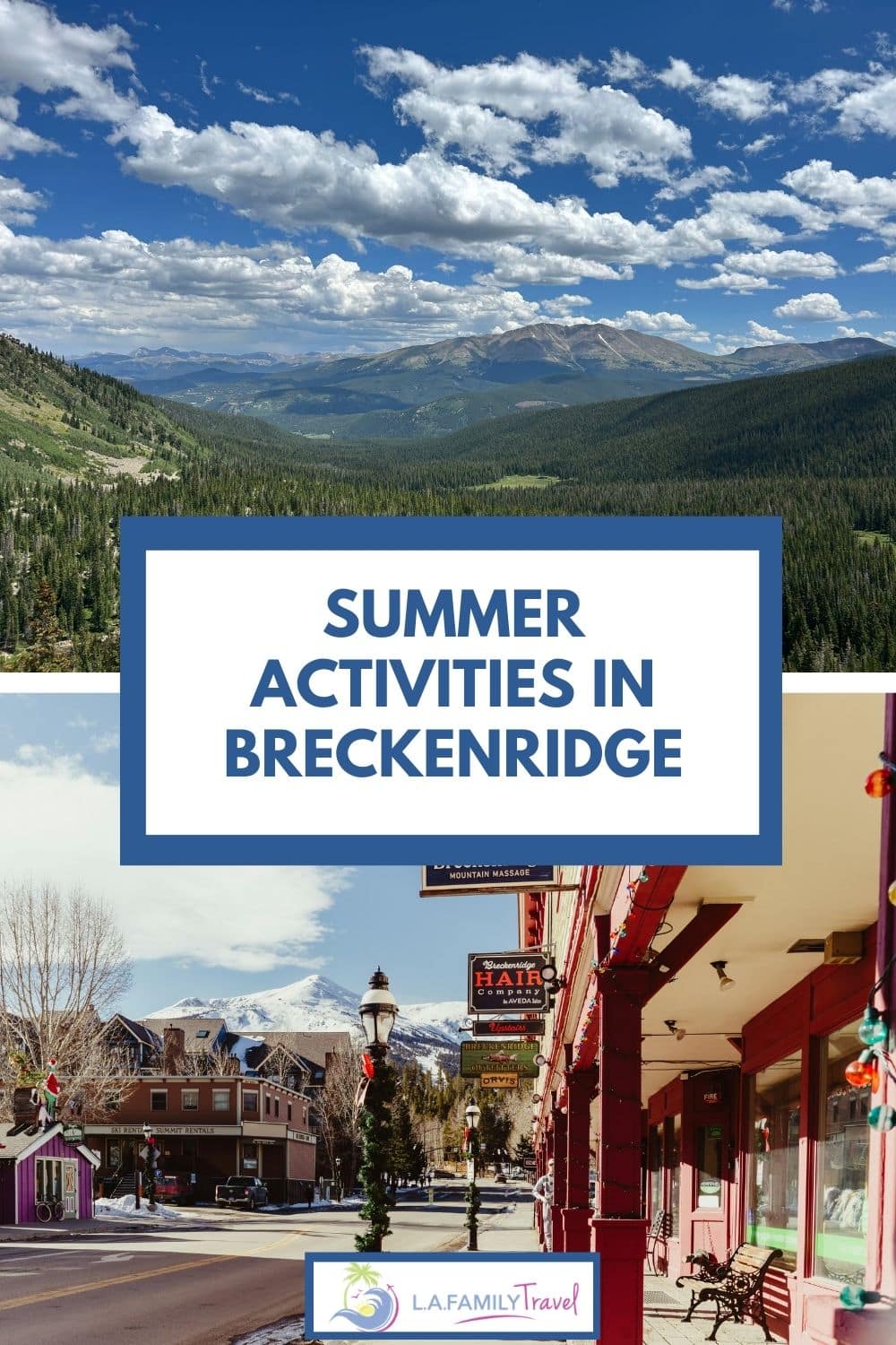Summer activities in Breckenridge.
