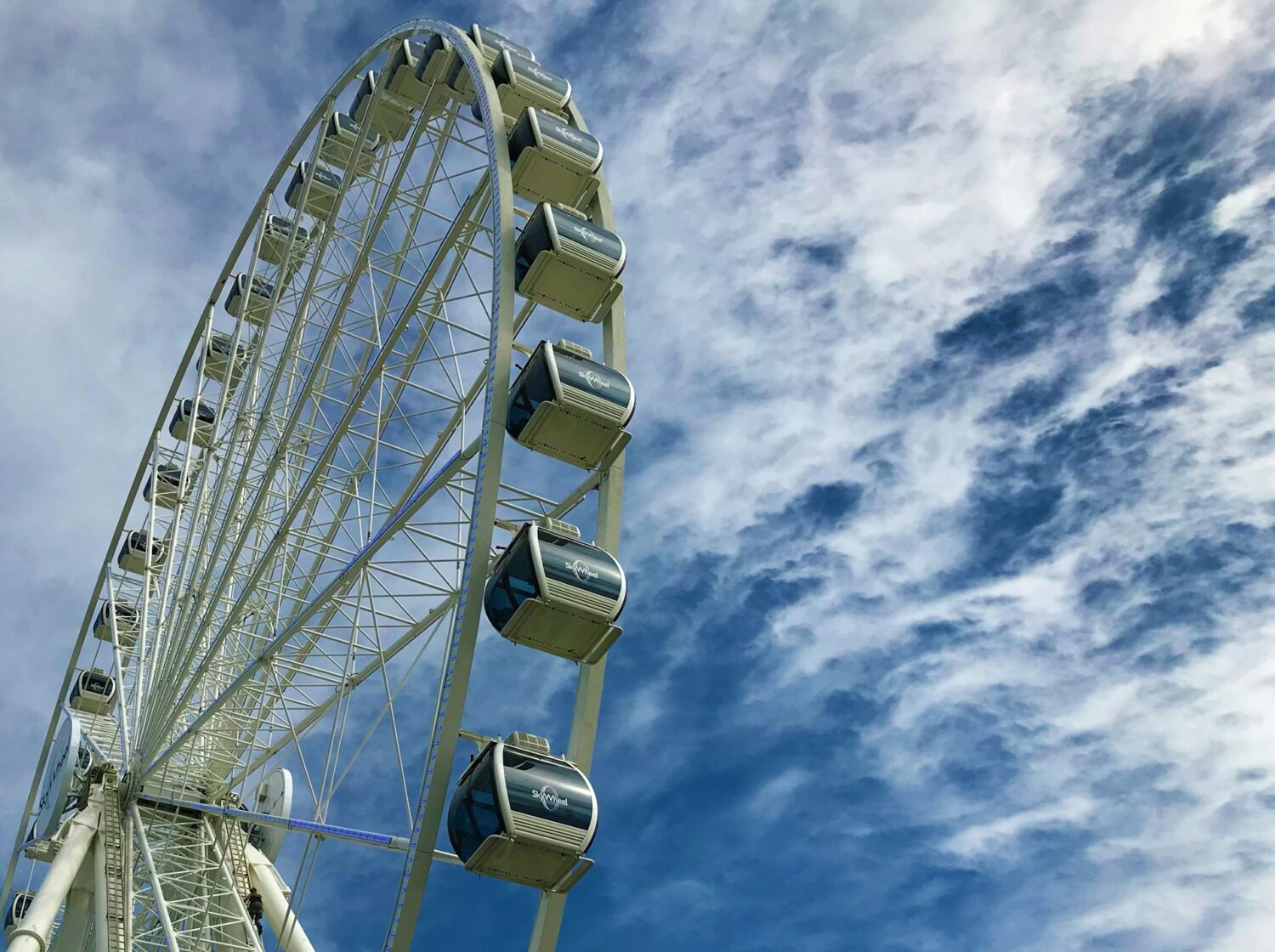 Myrtle Beach Sky Wheel. Oceanfront resorts in Myrtle Beach.