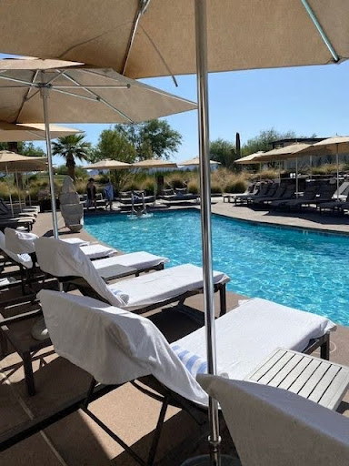 Pool at an Arizona family resort. 