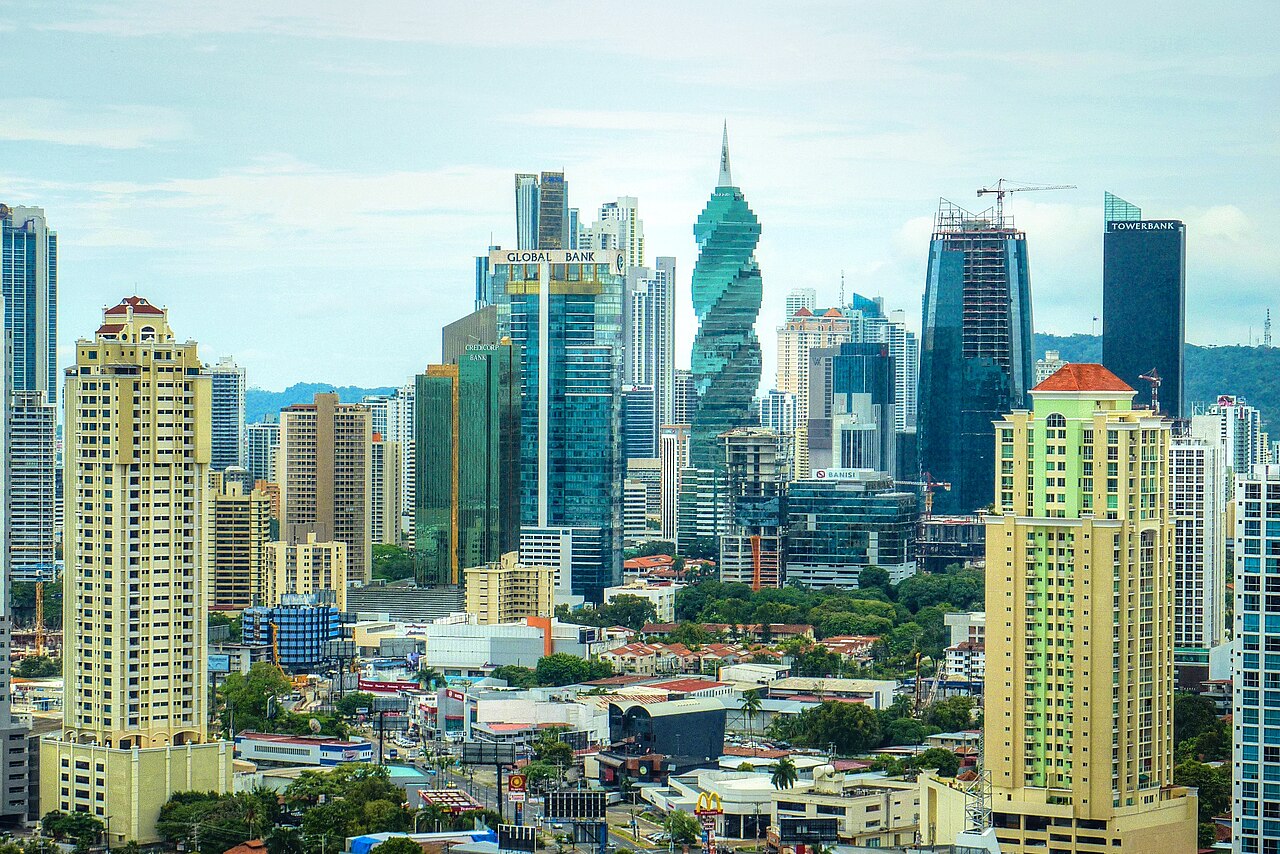 a view of Panama City