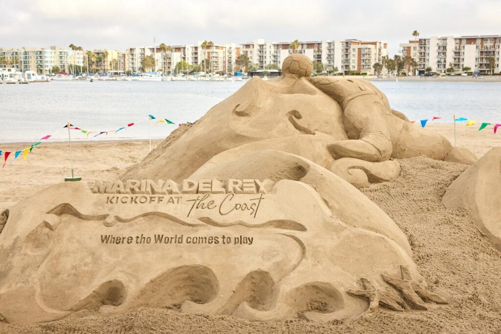 elaborate sand sculpture
