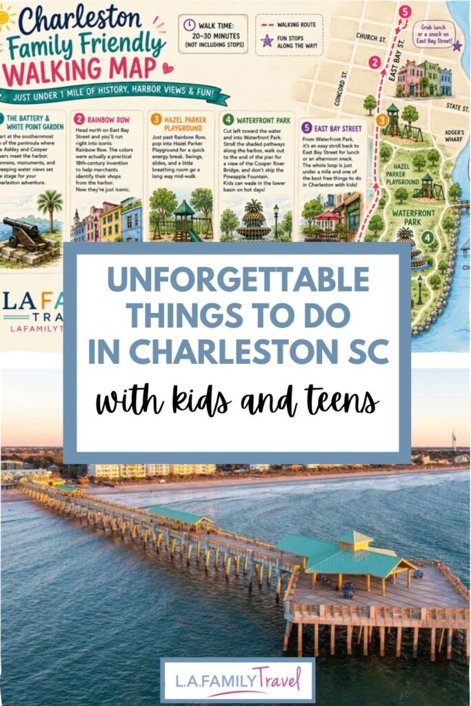 THINGS TO DO IN CHARLESTON SC WITH KIDS AND TEENS PIN