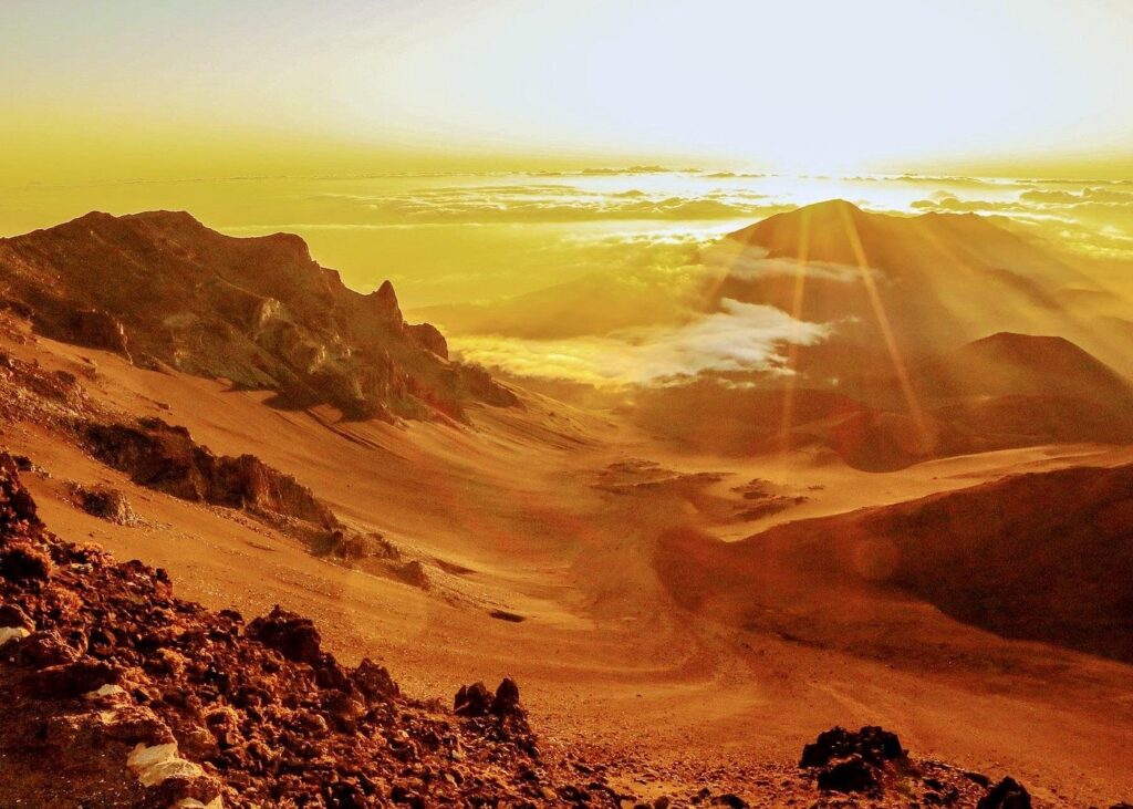 Haleakala Valley Sunset