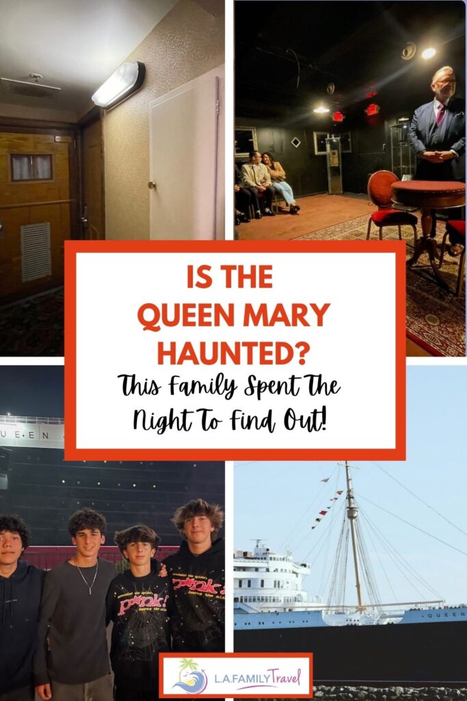 HAUNTED QUEEN MARY PIN